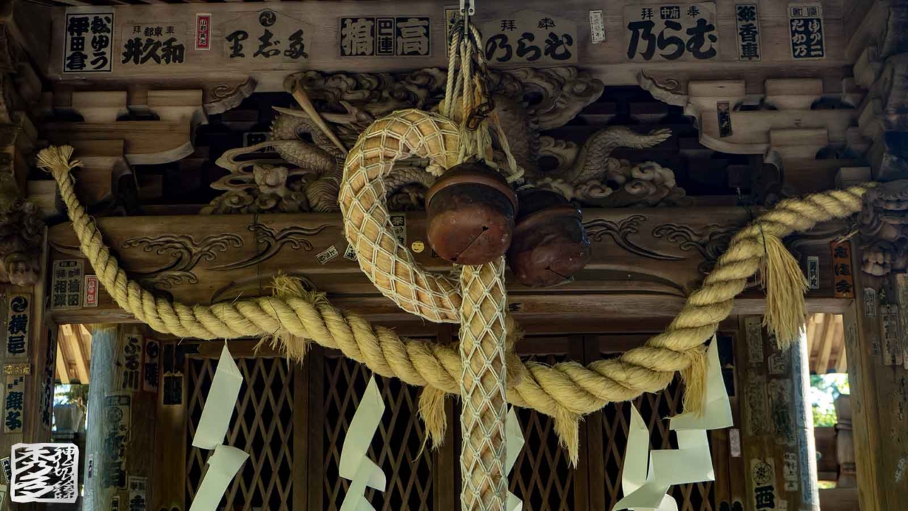 天橋立神社の縄飾り