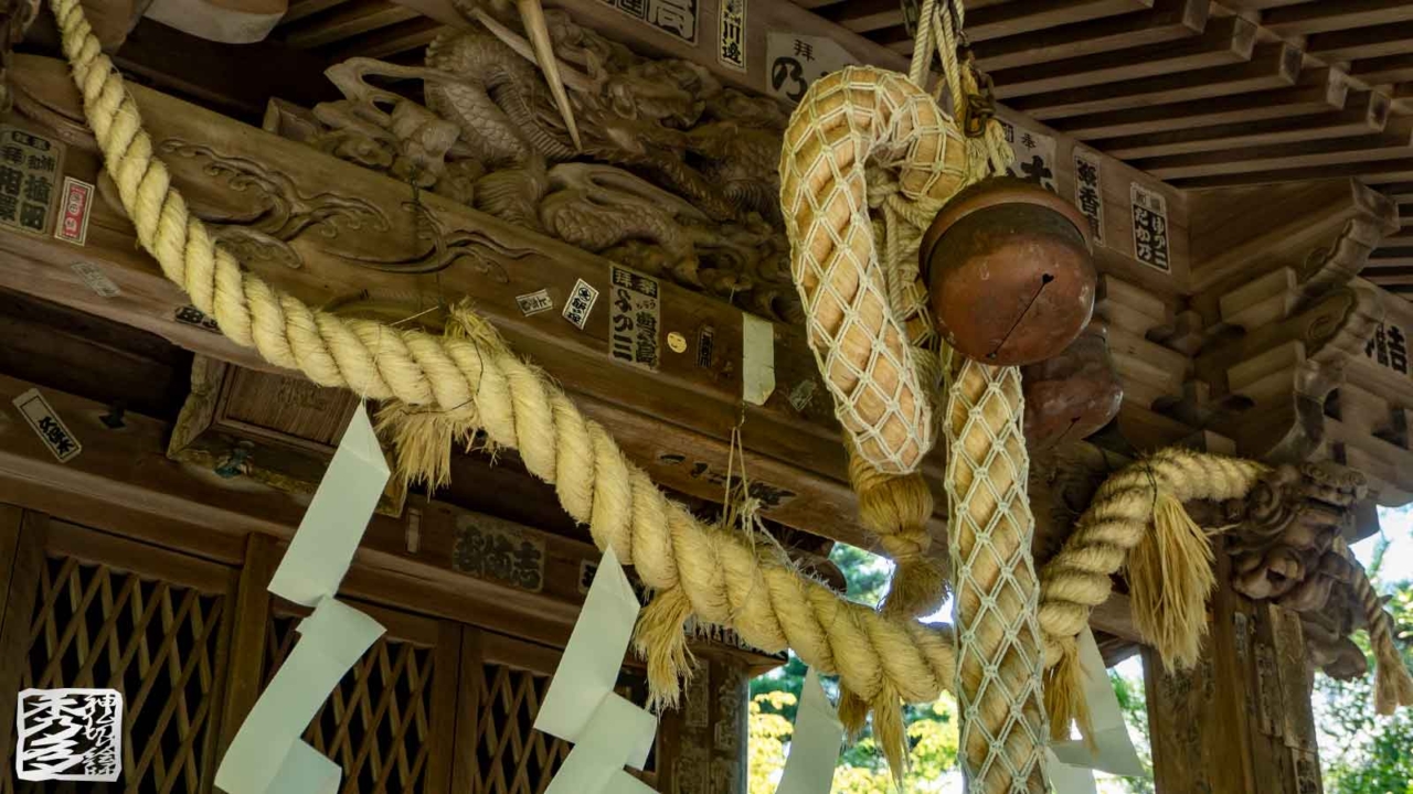 天橋立神社の縄飾り