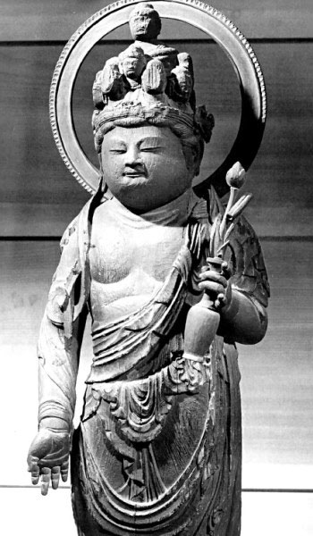 十一面観音菩薩立像（平安時代・9世紀）大阪・長圓寺